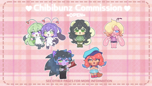Chibibunz Commission (OPEN) by Huniebunz