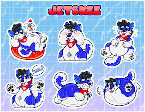 YCH Stickers for Jetskee 2 by henryjdoe