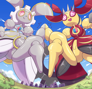 Mega sized Magearna by boolerex