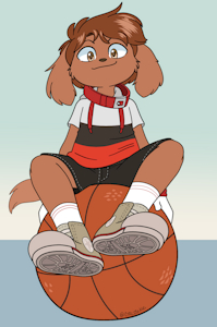 Whatcha staring at? My shoes? by CbalPuppy99