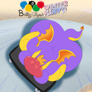 Belly'Olympie (WF) 26 - 7: Skeleton by RupertChubbyFawks