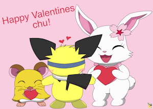 Happy Valentines Chu by pichu90