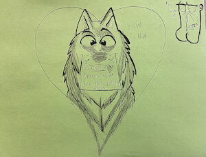 Valentines Drawls (ft. Daemon the Carnotaurus)❤️ by Niok