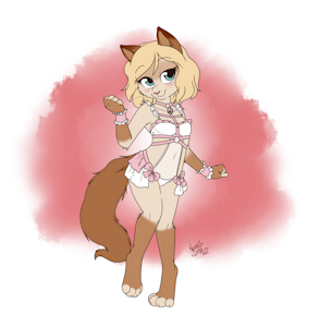 Valentines Lingerie Set by KittyPrint