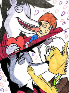 Mike's Valentine (SFW-version) by Balloonbouncer