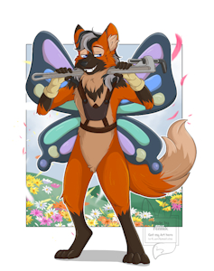 Delta Fullbody Commission by fennekfuchs