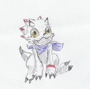 Gammamon by DrakeDrakkon