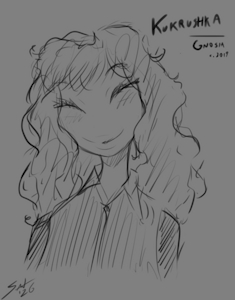 Fanart Fun - Kukrushka by GrayscaleRain