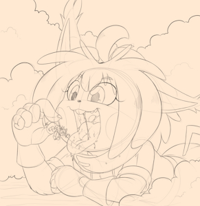 Leaf is a chu snack by Sparkythechu