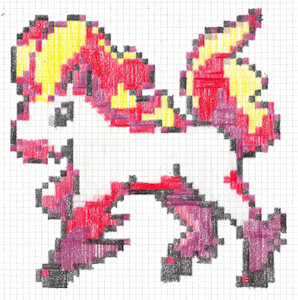 RB - Fire Horse Pok&eacute;mon by ryuuiaryuusei