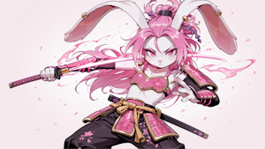 Режим ярости самурая TAO кролик. by IkarovTsitrika