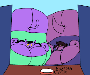 That's MY Milk, you- by DebbieBlob