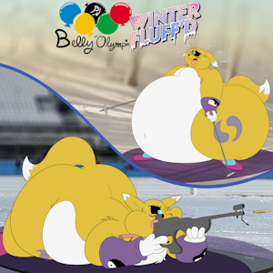 Belly'Olympie 26 (Winter Fluff'd) 11_BIATHLON by RupertChubbyFawks