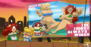 THE BRICKHOUSE BAR POSTER AD by ShoNUFF44