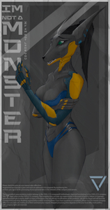 Not a Monster by TheDarkSkull