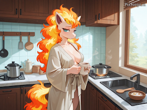 The original pokemon fire horse by Shyunchained