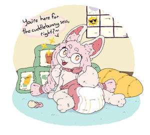 Cuddlebunny by BoredomWithFriends