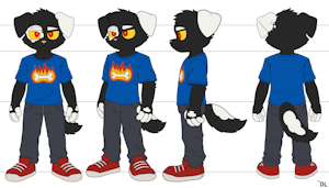 Dony Lazy (OC Sheet) by DoomLazy