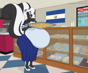 Maybelline and her Productive Bakery by SatsumaLord