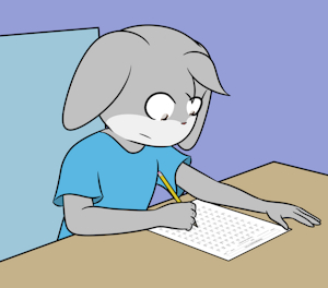 Homework by GrumbyBunny