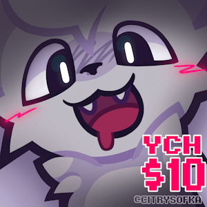 Boykisser-style YCH by Citrysofka