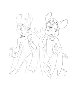 The Berret Twins by BerretMC