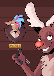 Wall Wife by TrevorFox