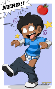 Ian the Condescending Nerd (Art by JaredSteeleType) by EmperorCharmy