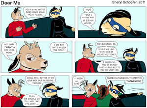 Deer Me 398 by Snarkclaw