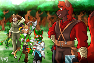 Family Quest - Commission by Syaokitty