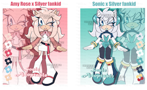 New sonic fankid adoptables are open by KarminDey