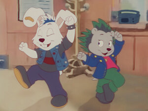 Punk Portia (and Rocco) by Chimaera