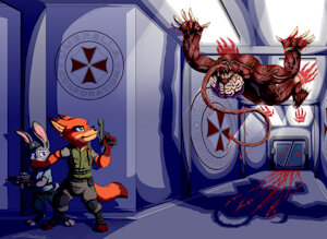 Zootopia Resident evil part 2 by zooshi