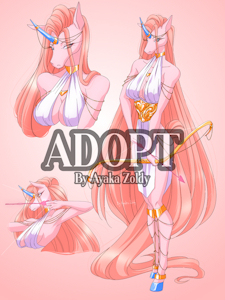 Cupid Unicorn Adoptable by Ayaka