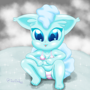 Alolan Vulpix Bikini by IzziPurrito