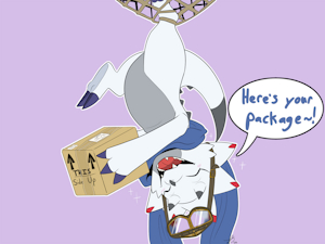 Ditzy Mailmon by RogueMorpho