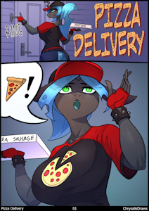 Pizza Delivery Page 1 by Chrysalisdraws