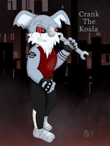 Crank the Koala by KatPanikku