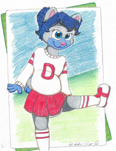 Cheerleader Lea by SilverSimba01