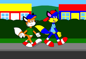 Alex and Billy Walking Together by ToonArtistsLover