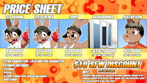 NEW PRICES & COMMISSIONS OPEN by NaughtyBox