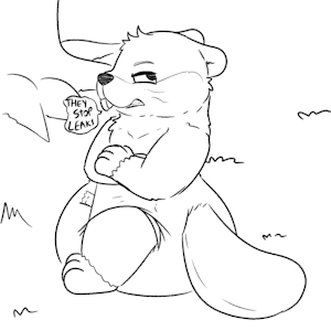 Damb blocking diaper by Yourfurstinks