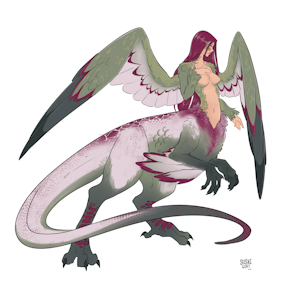 Raptor Taur Woman [Adoptable] by SushiGoat