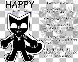 Happy the Freckled Cat (OC) by BengalBatEmmaKat