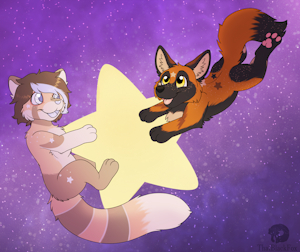 Through The Stars by ThatBlackFox