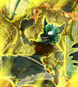 Merina the chaotic bartender by destruteka