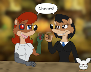 Cheers! by KendraEevee