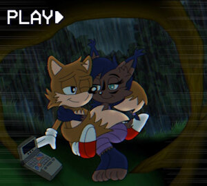 SatAM TailsXNicole: Safe With Me by MasterMochiKun