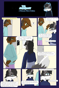 The Avoidant, Page 24: But still willing to talk to him... by ZephyrWolffox
