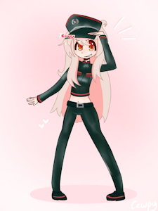 Mahiro + Miss Construction Fanart! by REDREDREDREDREDREDREDR